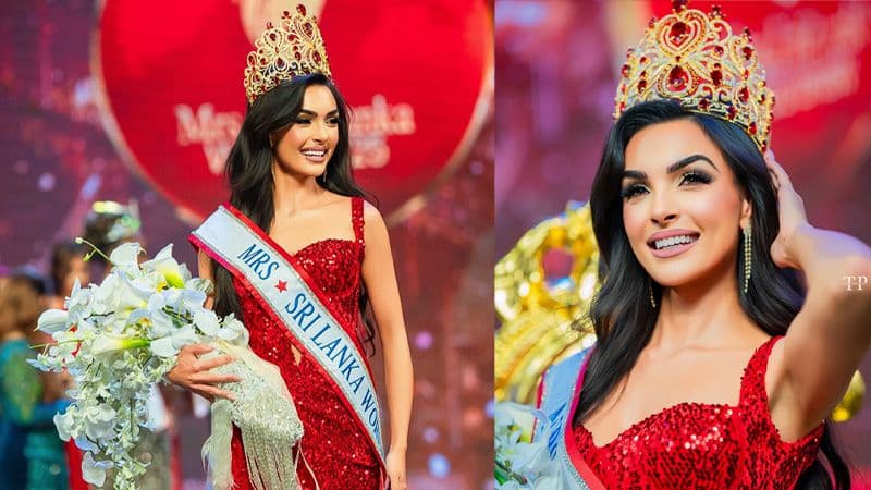 Mrs Sri Lanka World 2025 කිරුළ දිනූ, තවමත් 25 හැවිරිදි වියේ පසුවන කවුද මේ 'සබීනා යූසෆ්'