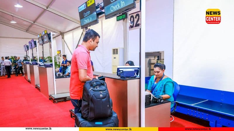 කටුනායක ගුවන්තොටුපළේ නව Check-in කවුන්ටර 14ක් 