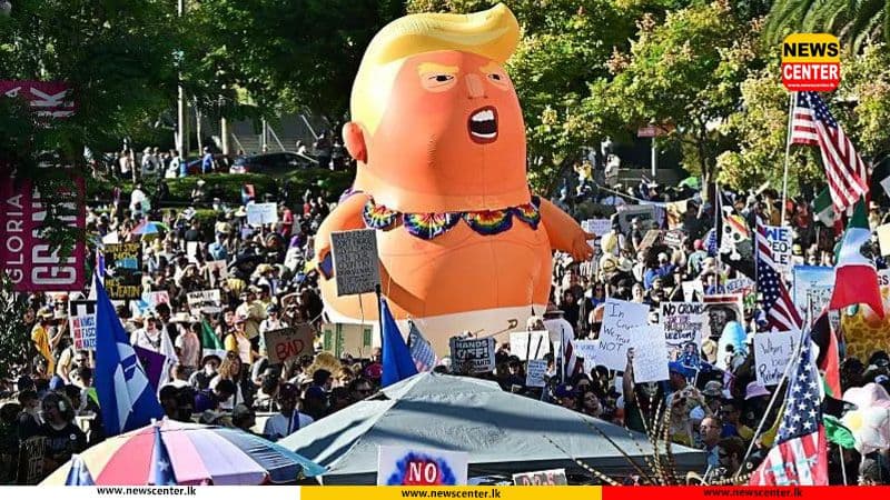 'No Kings' මැයෙන්, අමෙරිකාව පුරා ට්‍රම්ප් විරෝධී විරෝධතාවලට මිලියන ගණනක් රැස්වෙයි 