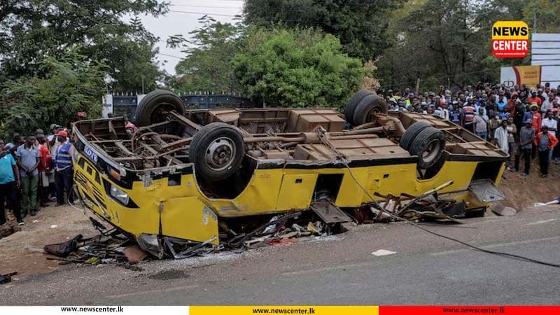 Bus carrying mourners from a funeral overturns in Kenya, killing 25 people