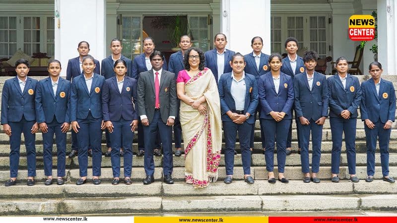 අගමැති හරිනි, ශ්‍රී ලංකා කාන්තා ජාතික ක්‍රිකට් කණ්ඩායමේ ක්‍රීඩිකාවන් හමුවෙයි