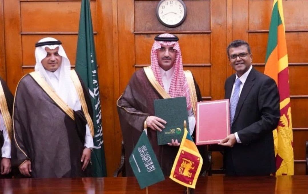 ශ්‍රී ලංකාවේ විදේශ ණය ප්‍රතිව්‍යුහගත කිරීමේ ක්‍රියාවලිය යටතේ ශ්‍රී ලංකාව සහ සෞදි සංවර්ධන අරමුදල අතර ද්විපාර්ශ්වික සංශෝධන ණය ගිවිසුමට අත්සන් තබයි