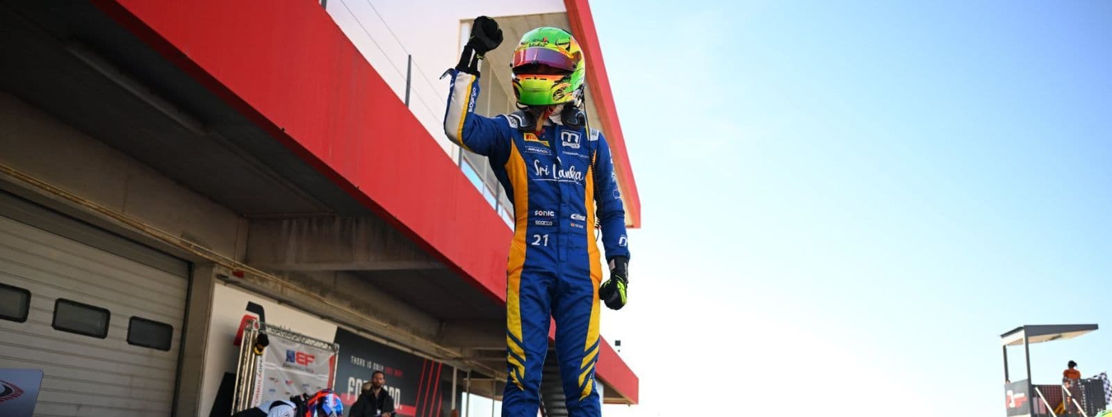 “I hope that in the coming years, my country will be watching me compete in Formula 1” - Yevan David 