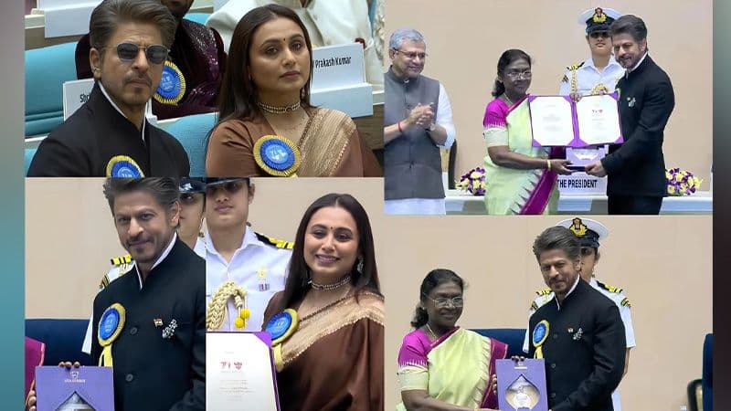 ෂාරුක් ඛාන් සිය පළමු ජාතික සම්මානයෙන් පිදුම් ලබයි