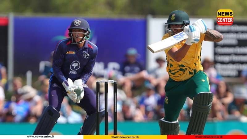 දකුණු අප්රිකාව පරදා නැමීබියාවට ඉතිහාසගත ජයක්