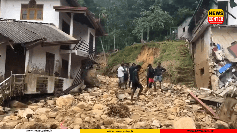 දිට්වා අපදාවෙන් නිවාස 41000 කට වැඩි ප්රමානයකට හානි